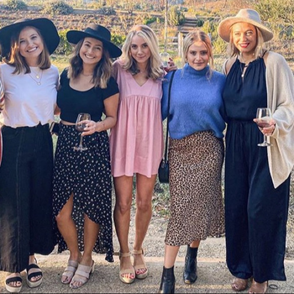 Light pink empire waist baby doll dress - Picture 2 of 2